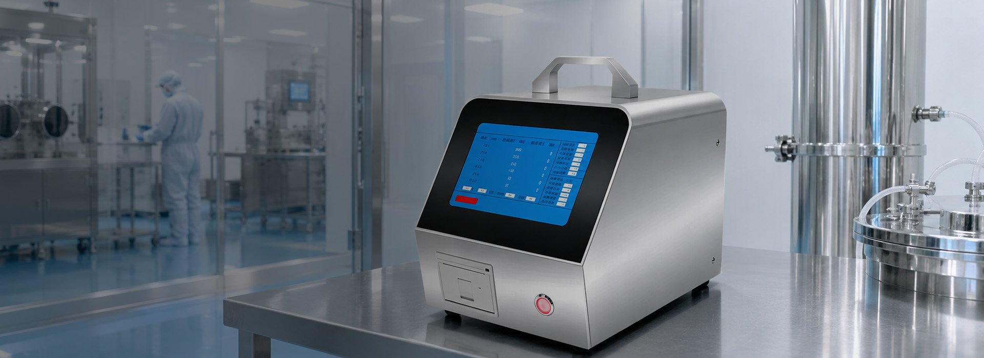 Laser Particle Counter for Cleanroom Monitoring