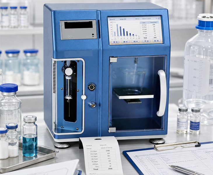 Liquid Particle Counter Data Management