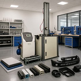 Plastic Sheet, Profile, and Automotive Part Testing