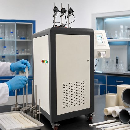 Three-Station Plastic Thermal Deformation Tester