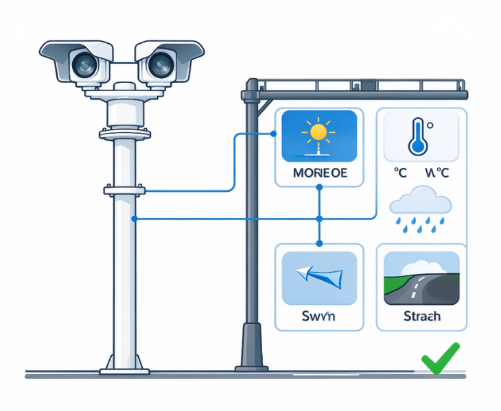 Road weather stations